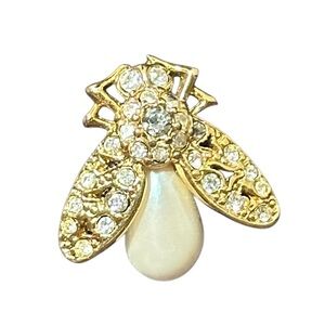 Vintage Ballou 130 years Insect Fly Pin Brooch tack pin 3/4"